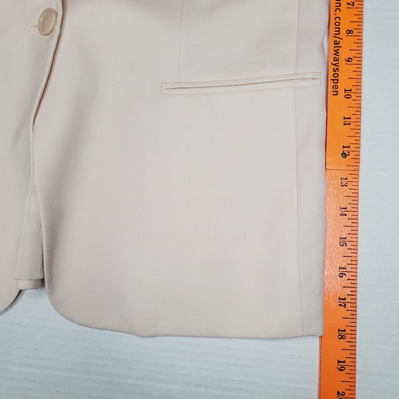 Stella McCartney Lana Wool Jacket Women's Pink Cady Blazer Size 10 Quiet Luxury - Picture 9 of 13